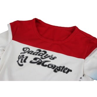 Suicide Squad Harley Quinn Cosplay Costume - Premium Quality Movie Outfit - Coscosmos