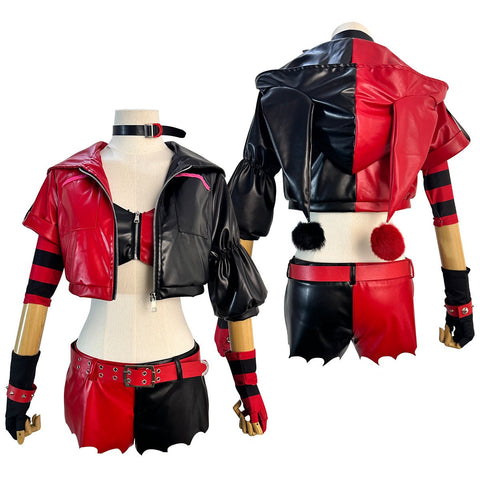 Suicide Squad Harley Quinn Cosplay Costume - Premium Quality Movie Outfit - Coscosmos