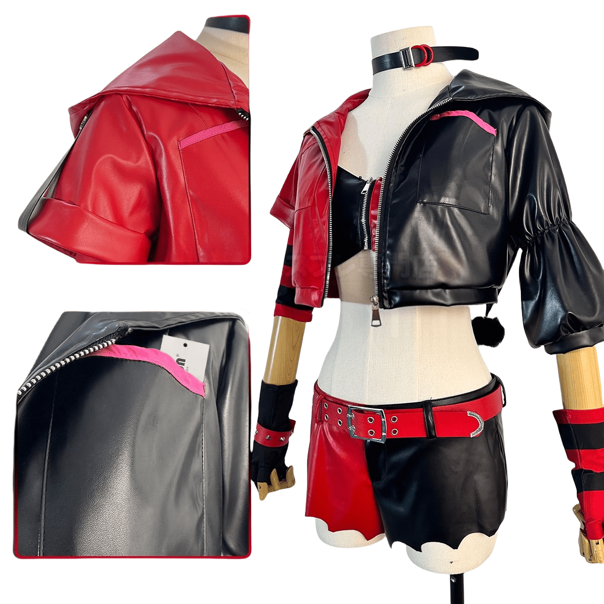 Suicide Squad Harley Quinn Cosplay Costume - Premium Quality Movie Outfit - Coscosmos