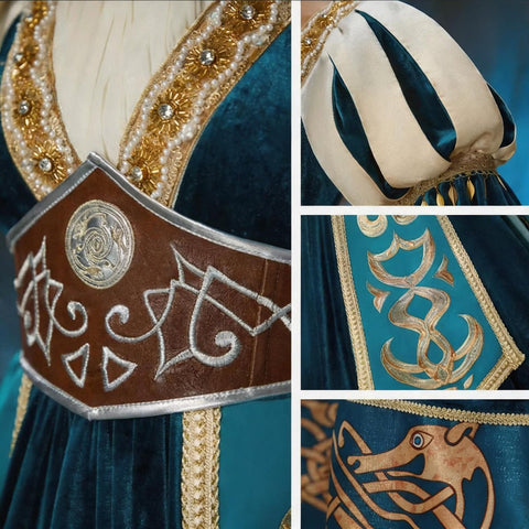 Sunset Dragon Melinda Cosplay Costume - Coscosmos