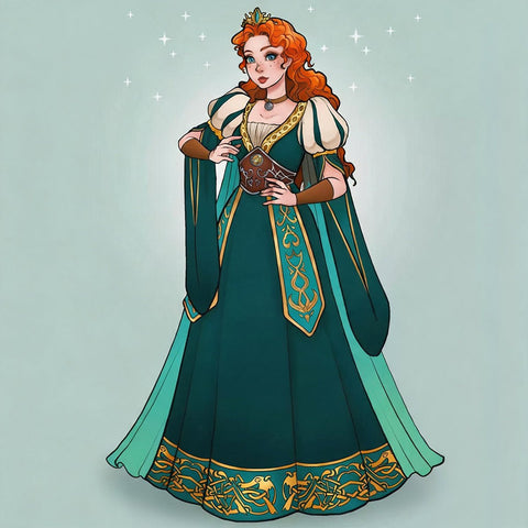 Sunset Dragon Melinda Cosplay Costume - Coscosmos