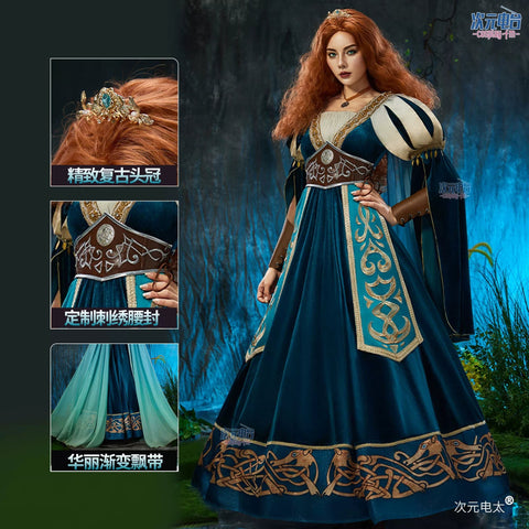 Sunset Dragon Melinda Cosplay Costume - Coscosmos