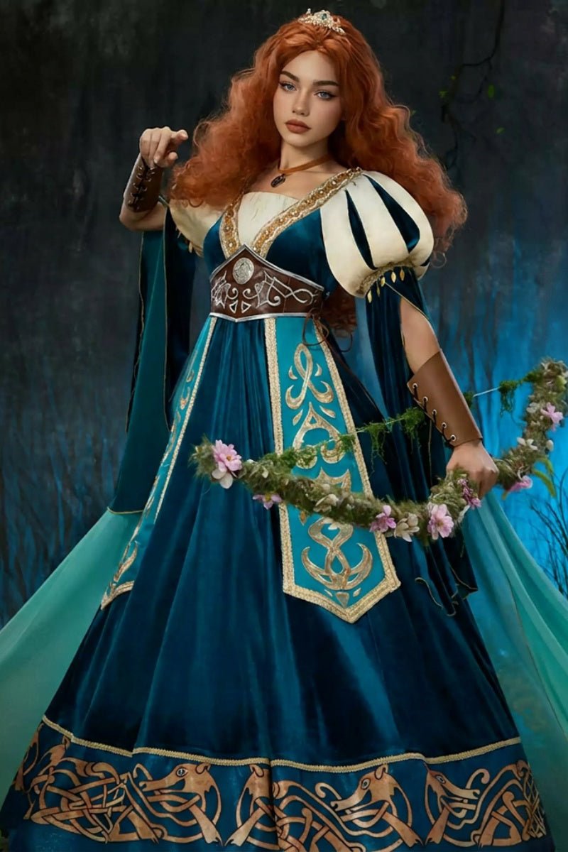 Sunset Dragon Melinda Cosplay Costume - Coscosmos