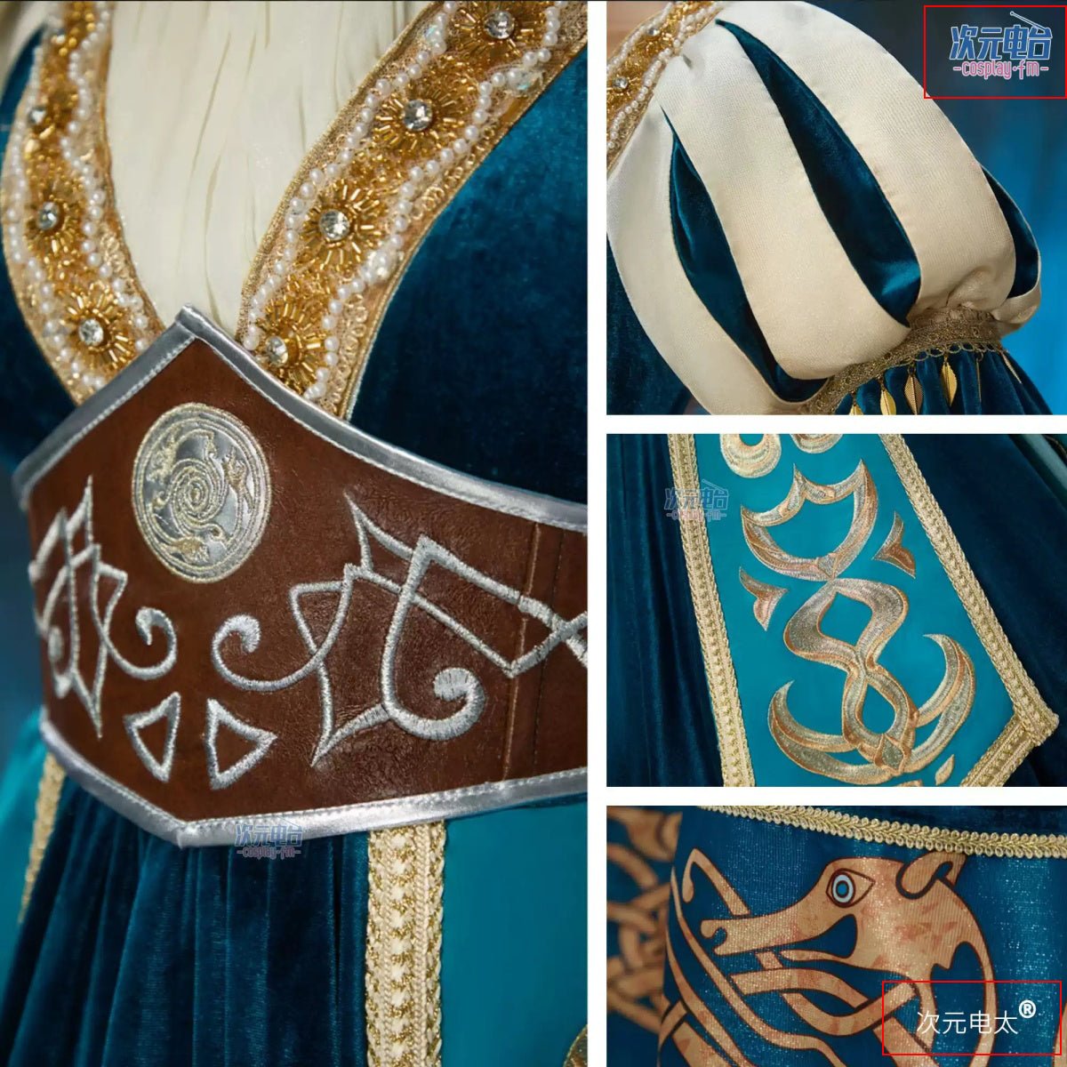 Sunset Dragon Melinda Cosplay Costume - Coscosmos