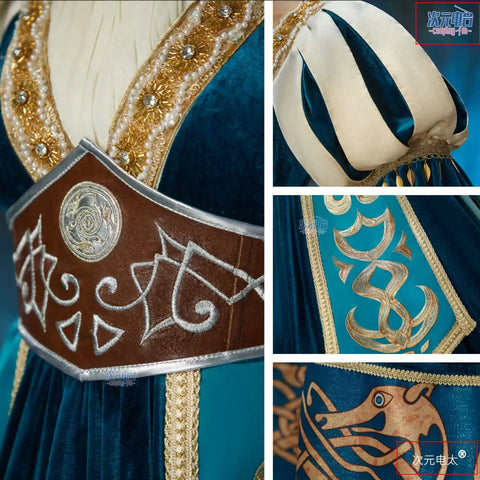 Sunset Dragon Melinda Cosplay Costume - Coscosmos