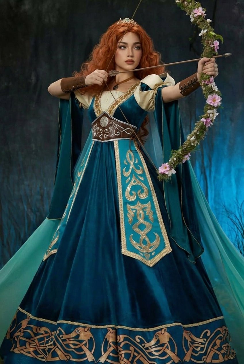 Sunset Dragon Melinda Cosplay Costume - Coscosmos