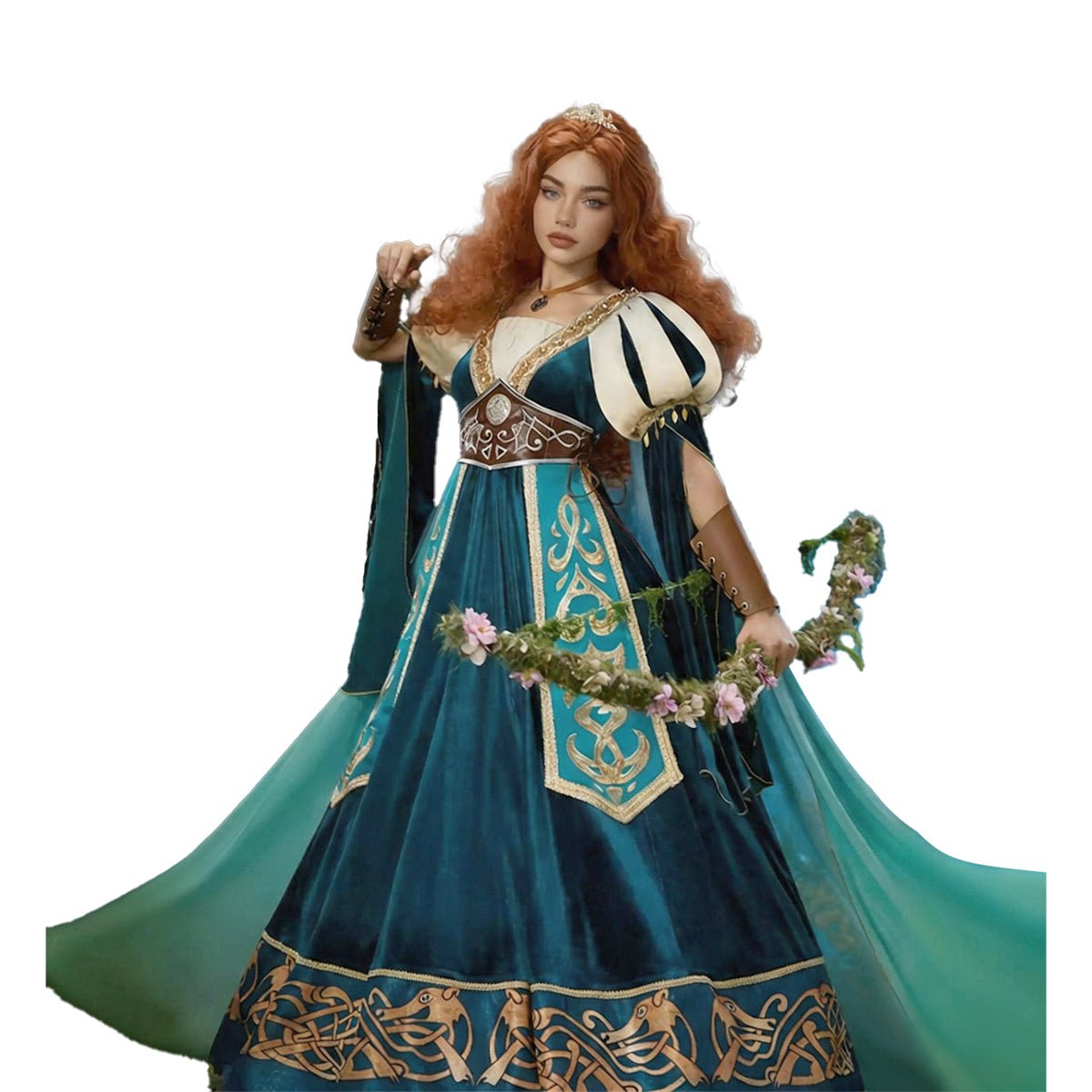 Sunset Dragon Melinda Cosplay Costume - Coscosmos