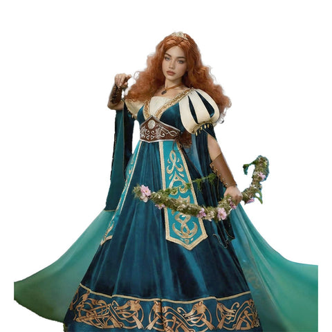 Sunset Dragon Melinda Cosplay Costume - Coscosmos