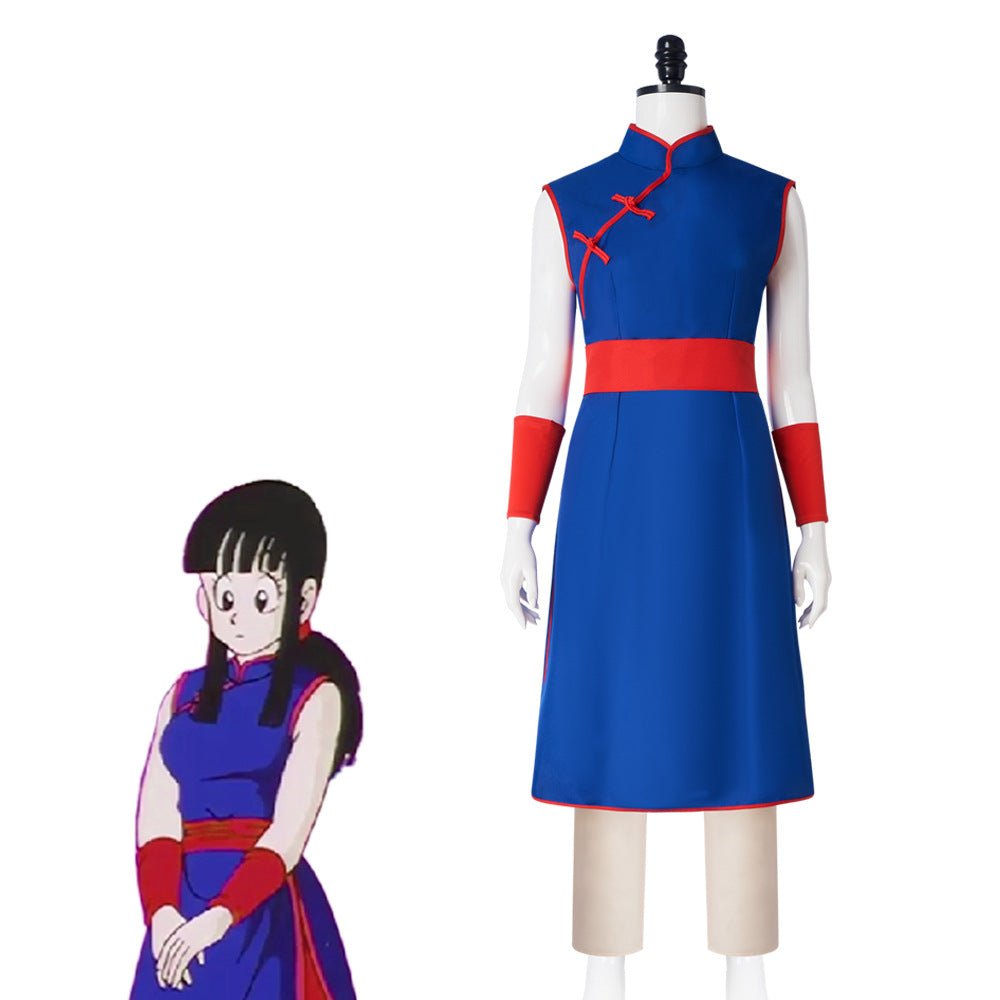 Super Dragon Ball Heroes Chi - Chi Cosplay Costume - Coscosmos