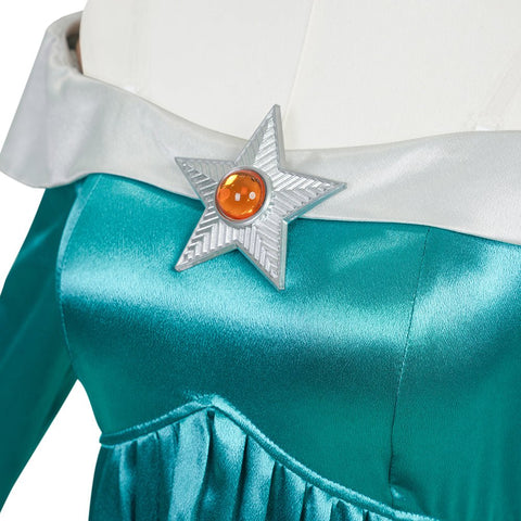 Super Mario Galaxy Movie Princess Rosalina Cosplay Costume - Coscosmos