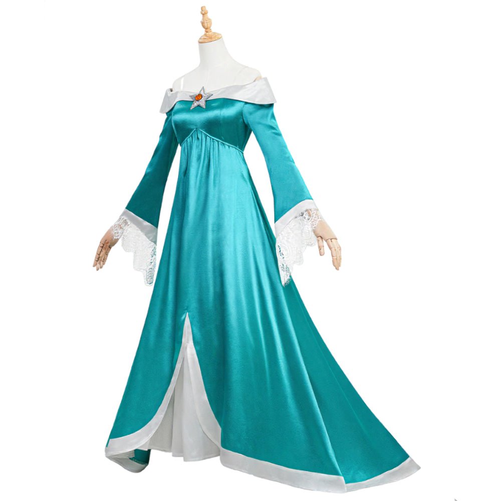 Super Mario Galaxy Movie Princess Rosalina Cosplay Costume - Coscosmos