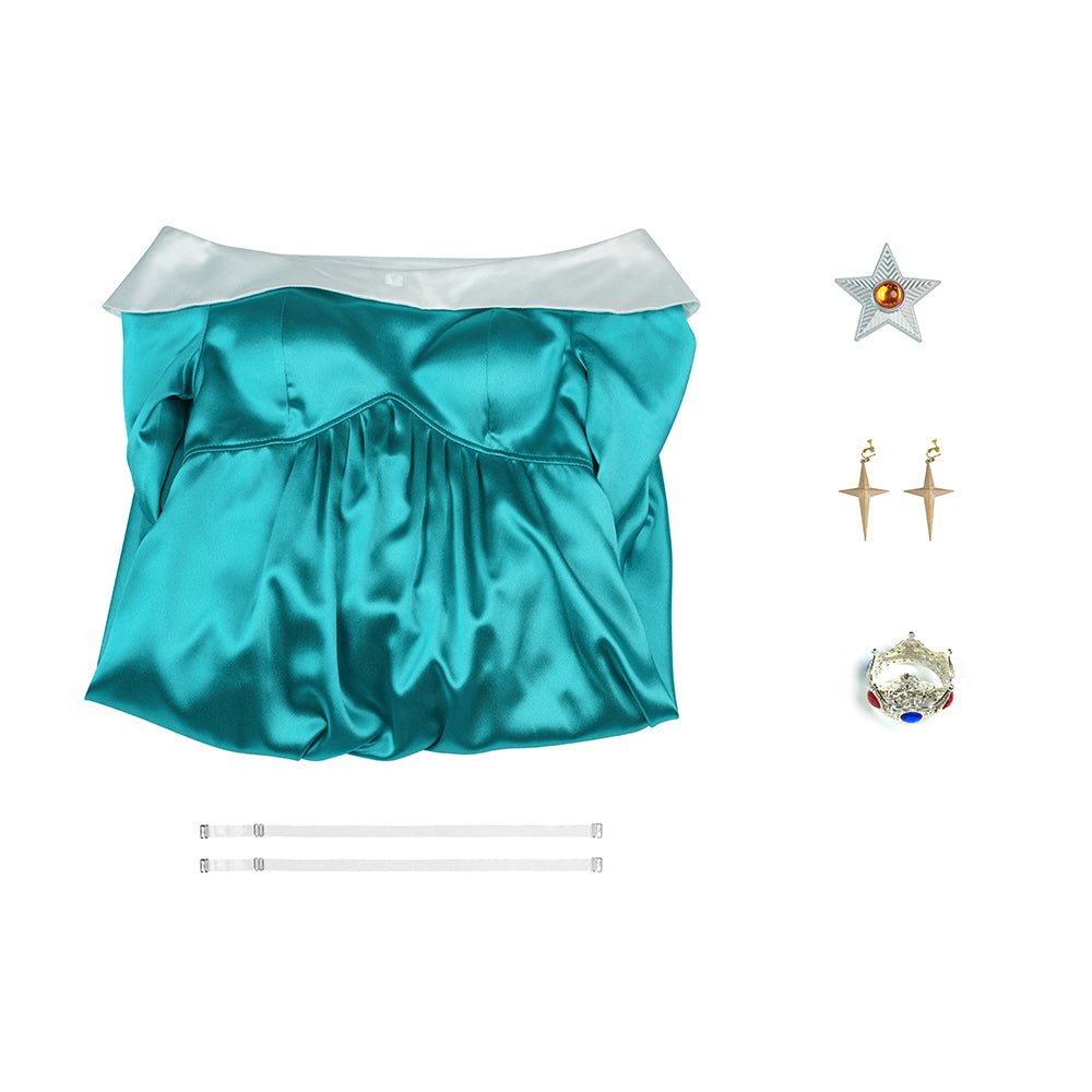 Super Mario Galaxy Movie Princess Rosalina Cosplay Costume - Coscosmos