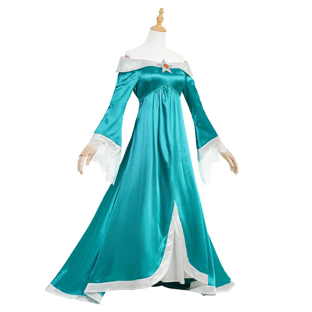 Super Mario Galaxy Movie Princess Rosalina Cosplay Costume - Coscosmos