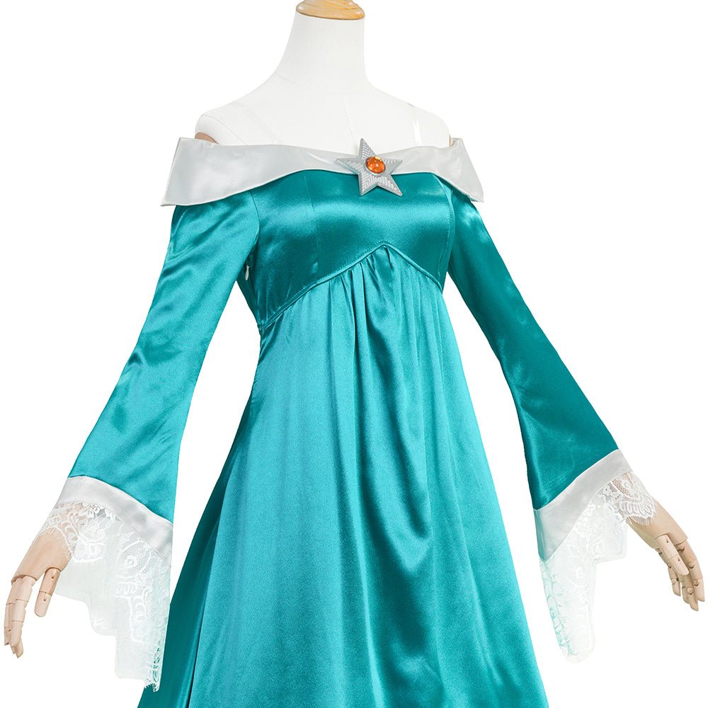 Super Mario Galaxy Movie Princess Rosalina Cosplay Costume - Coscosmos