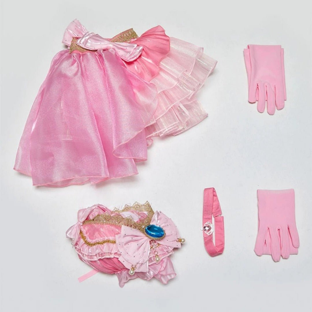 Super Mario Princess Peach Fanart Idol Cosplay Costume - Coscosmos