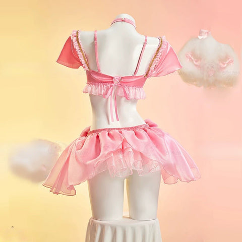 Super Mario Princess Peach Fanart Idol Cosplay Costume - Coscosmos