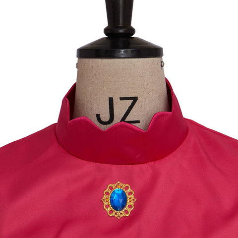 Super Mario Princess Peach Pink Short Dress and Top Two - Piece Set - Coscosmos