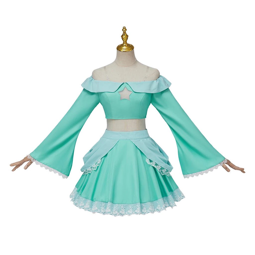 Super Mario Rosalina Princess Cosplay Costume, Premium Outfit - Coscosmos