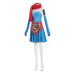 Supergirl Bombshell Cosplay Costume | DC Comics Superhero Outfit for Halloween, Carnival, and Cosplay Events - Coscosmos