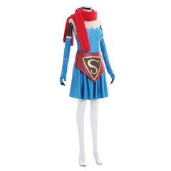 Supergirl Bombshell Cosplay Costume | DC Comics Superhero Outfit for Halloween, Carnival, and Cosplay Events - Coscosmos