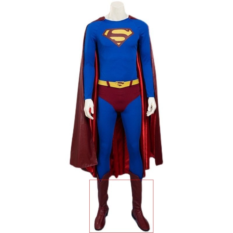 Superman Returns Cosplay Costume - Full Bodysuit Clark Kent Superman Outfit Replica - Coscosmos