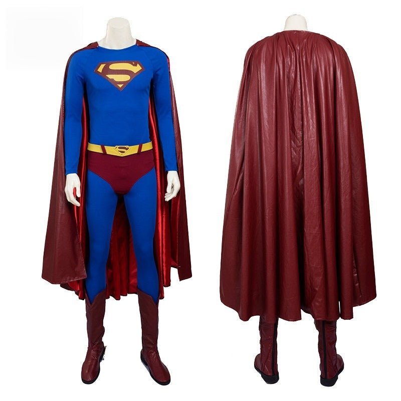 Superman Returns Cosplay Costume - Full Bodysuit Clark Kent Superman Outfit Replica - Coscosmos
