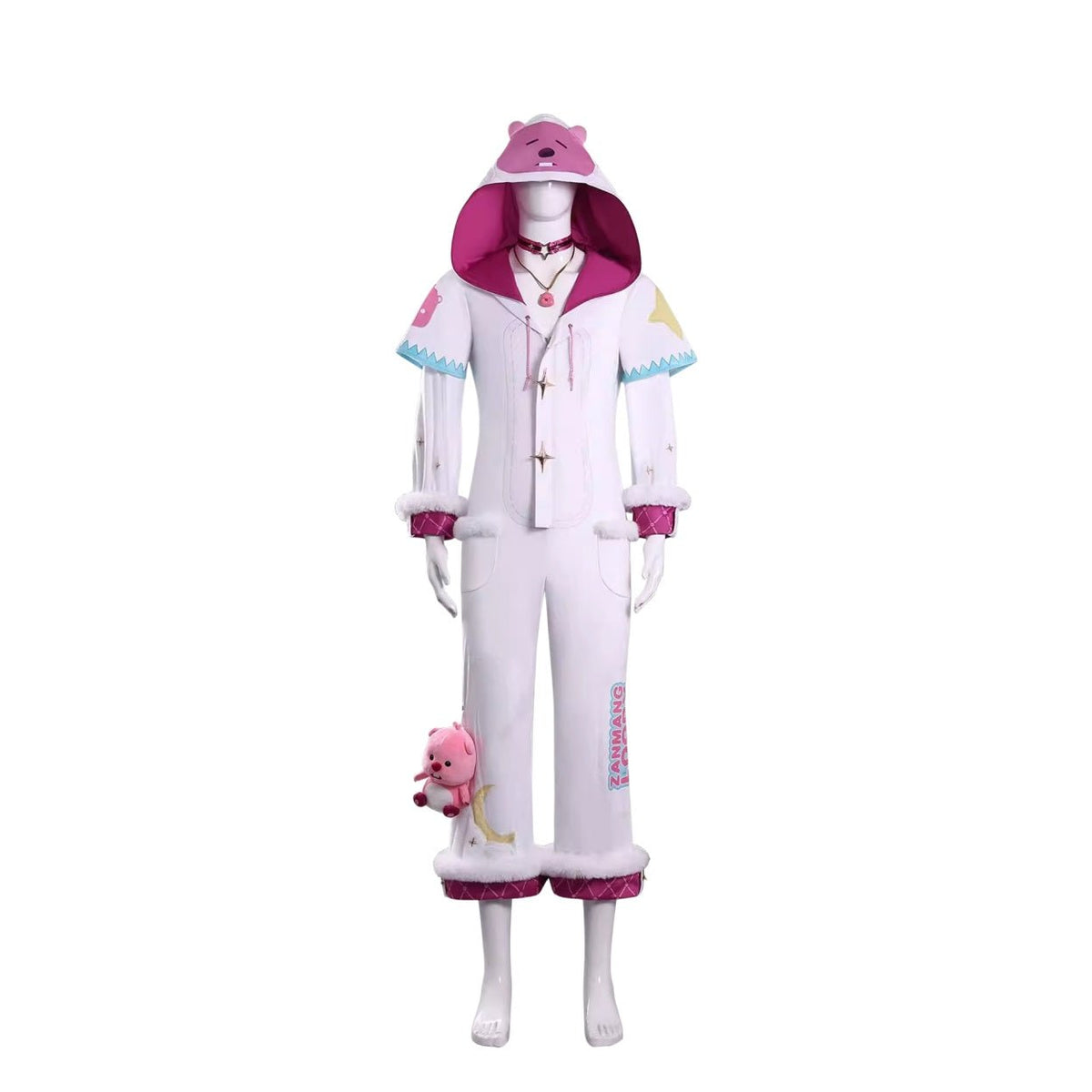 Supernatural Task Force Allen Plushie Showdown VS Alice Sweet Dream Party Cosplay Costume Full Set - Coscosmos