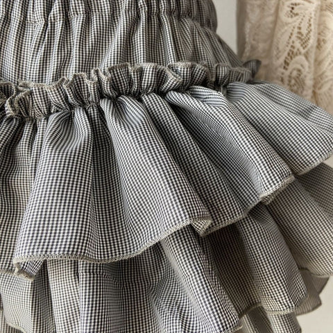 Sweet Lace Cake Lolita Dress 2026 Slim French Puff Short Skirt - Coscosmos