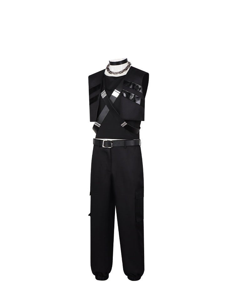 Tamon - kun: Which Side? Cosplay Costume - Tamon Fukuhara & Sakuri Sakaguchi Stage Outfit - Coscosmos