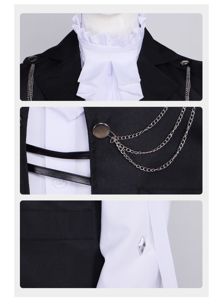 Tamon - kun: Which Side? Cosplay Costume - Tamon Fukuhara & Sakuri Sakaguchi Stage Outfit - Coscosmos