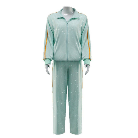 Taylor Halloween Cosplay Sequined Lulu Style Casual Sports Pants for Cosplay Outfit - Coscosmos