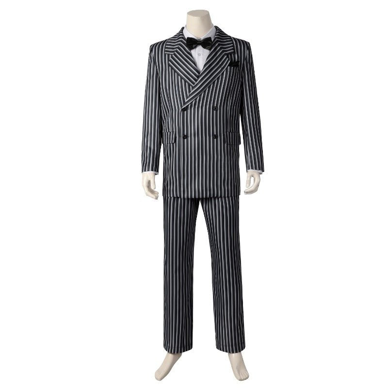 The Addams Family Gomez Addams Cosplay Suit Halloween Costume - Coscosmos