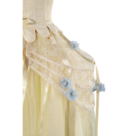 The Addams Family Wednesday Enid Sinclair Pink Sequin Evening Gown for Cosplay & Parties - Coscosmos