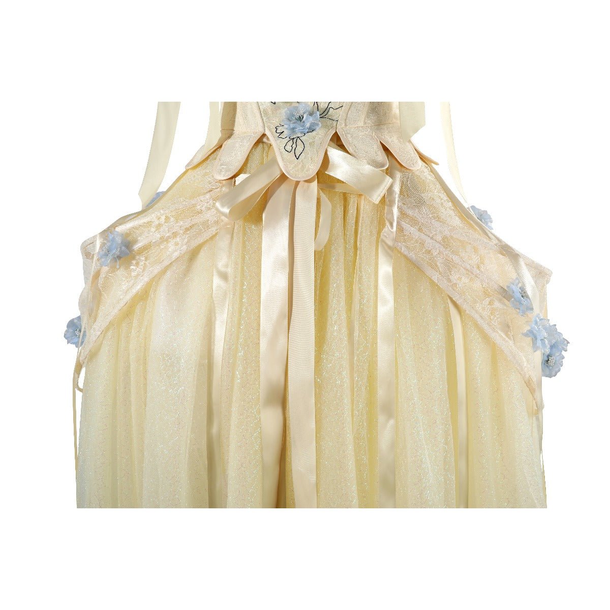 The Addams Family Wednesday Enid Sinclair Pink Sequin Evening Gown for Cosplay & Parties - Coscosmos