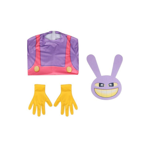 The Amazing Digital Circus Jumpsuit For Adult/ Kids Halloween Clown Outfit Cosplay Suit - Coscosmos