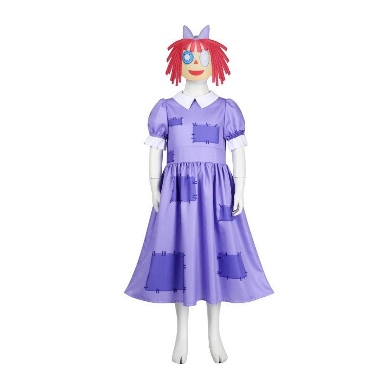 The Amazing Digital Circus Jumpsuit For Adult/ Kids Halloween Clown Outfit Cosplay Suit - Coscosmos