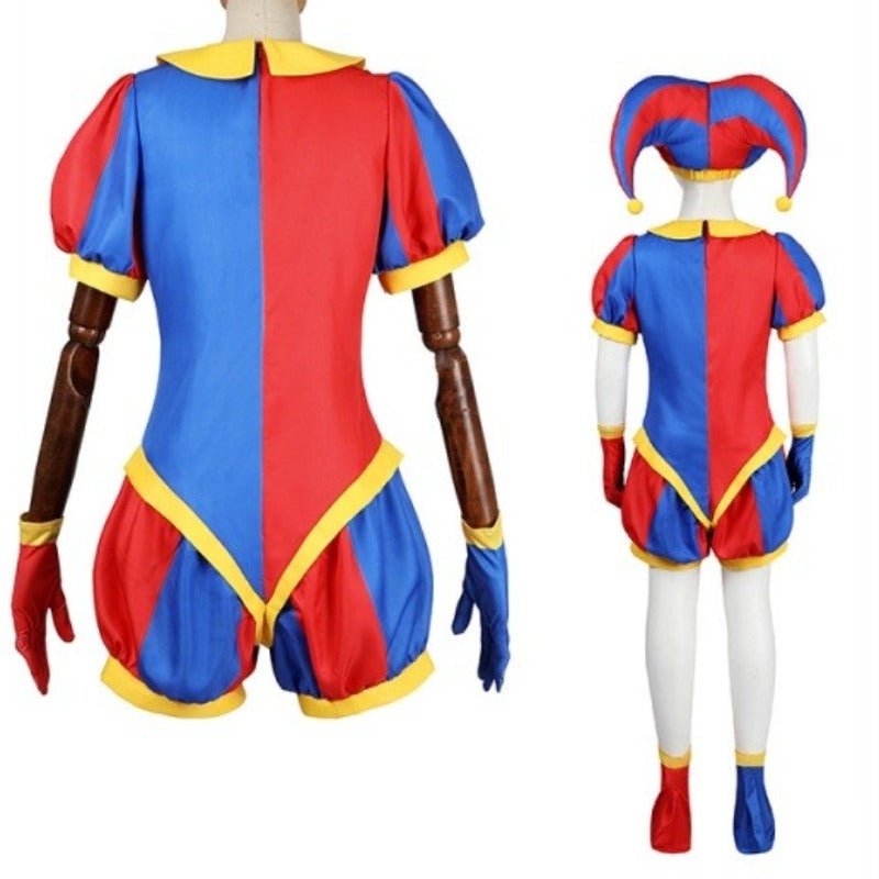 The Amazing Digital Circus Jumpsuit For Adult/ Kids Halloween Clown Outfit Cosplay Suit - Coscosmos