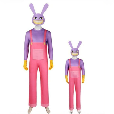 The Amazing Digital Circus Jumpsuit For Adult/ Kids Halloween Clown Outfit Cosplay Suit - Coscosmos