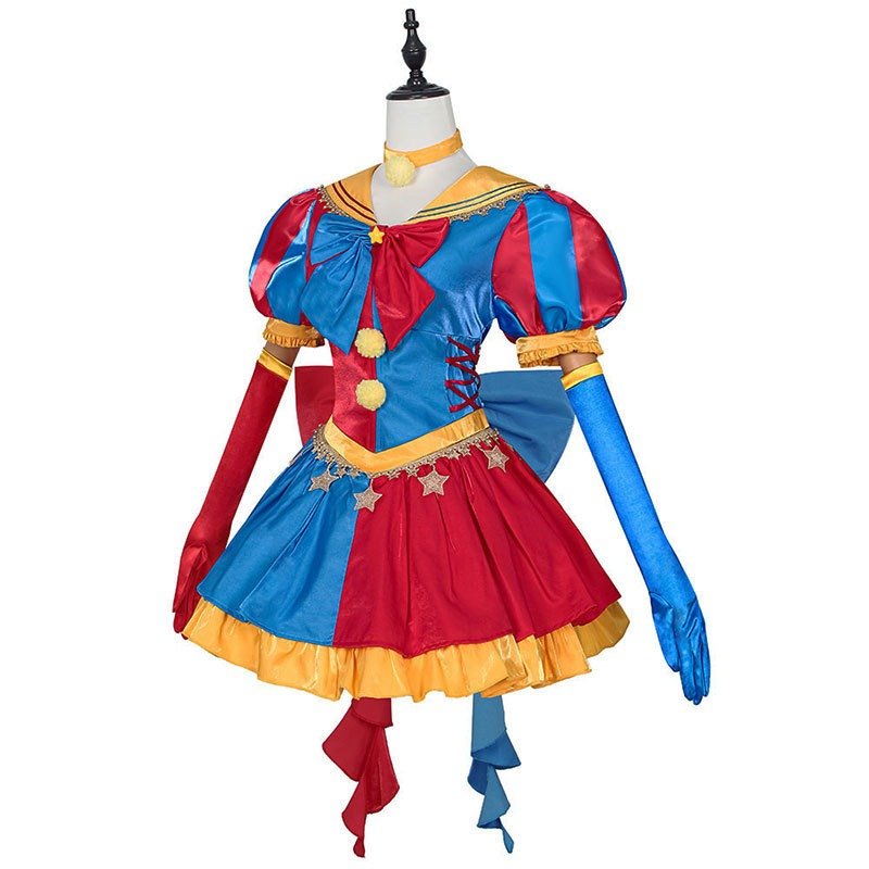 The Amazing Digital Circus Pomni 3 Styles Cosplay Costume - Coscosmos