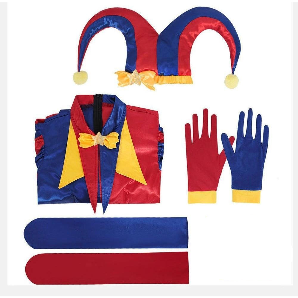 The Amazing Digital Circus Pomni 3 Styles Cosplay Costume - Coscosmos