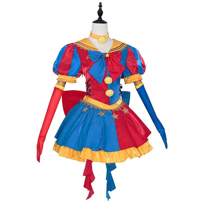 The Amazing Digital Circus Pomni 3 Styles Cosplay Costume - Coscosmos