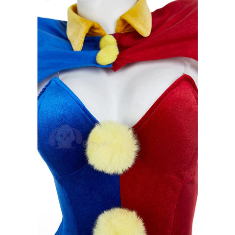 The Amazing Digital Circus Pomni 3 Styles Cosplay Costume - Coscosmos