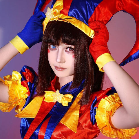 The Amazing Digital Circus Pomni 3 Styles Cosplay Costume - Coscosmos