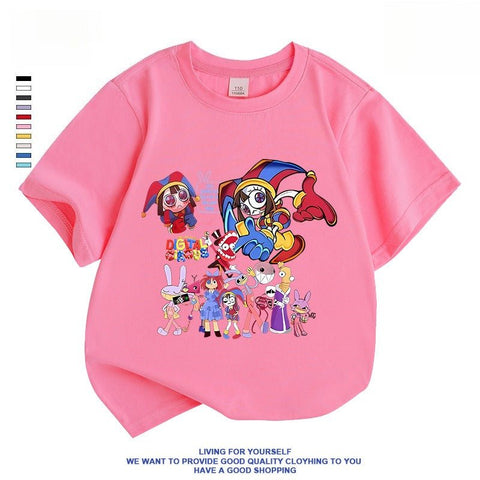 The Amazing Digital Circus Pomni Cartoon T-shirt | Exclusive Member Gift, Get It Free Only Pay Shipping Fee - Coscosmos