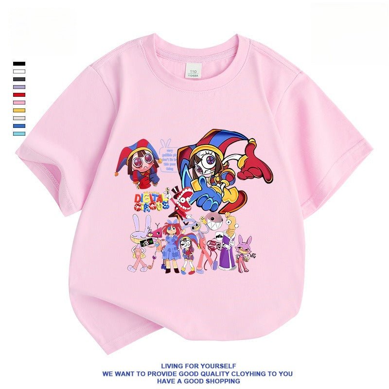 The Amazing Digital Circus Pomni Cartoon T-shirt | Exclusive Member Gift, Get It Free Only Pay Shipping Fee - Coscosmos