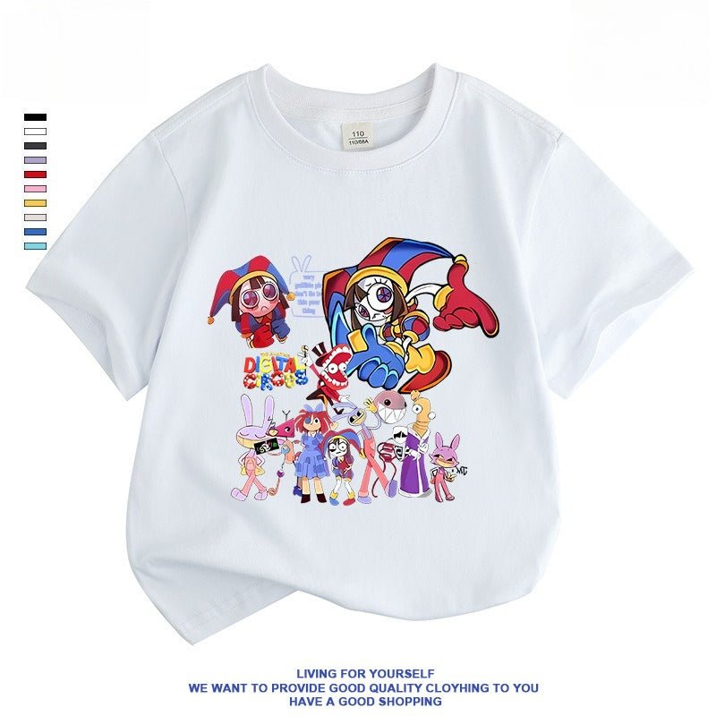 The Amazing Digital Circus Pomni Cartoon T-shirt | Exclusive Member Gift, Get It Free Only Pay Shipping Fee - Coscosmos