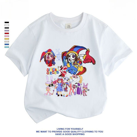The Amazing Digital Circus Pomni Cartoon T-shirt | Exclusive Member Gift, Get It Free Only Pay Shipping Fee - Coscosmos
