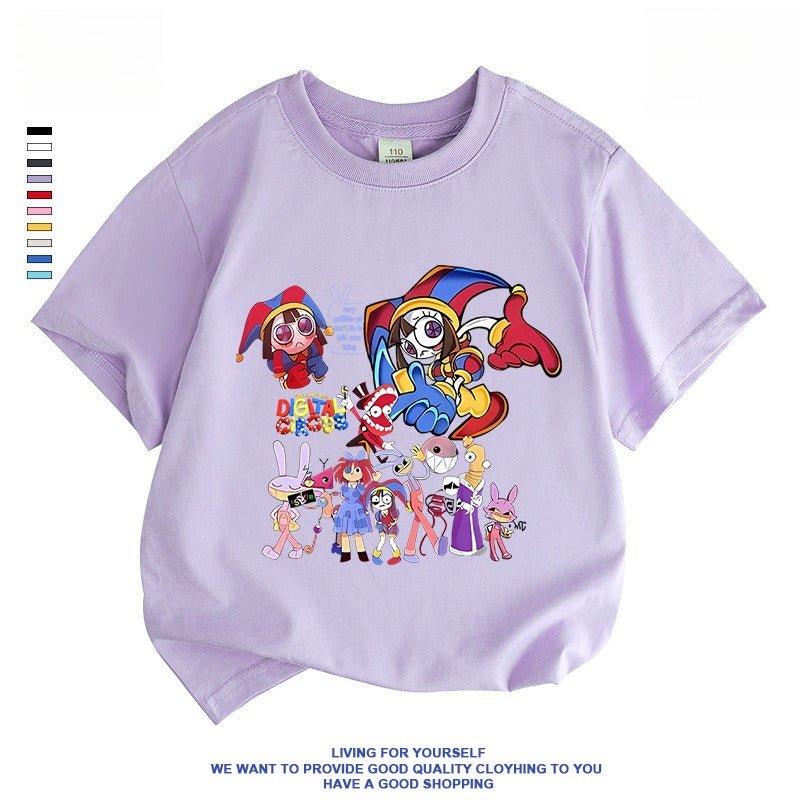 The Amazing Digital Circus Pomni Cartoon T-shirt | Exclusive Member Gift, Get It Free Only Pay Shipping Fee - Coscosmos