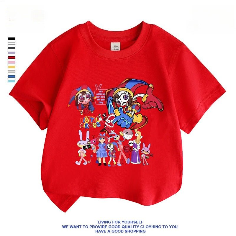 The Amazing Digital Circus Pomni Cartoon T-shirt | Exclusive Member Gift, Get It Free Only Pay Shipping Fee - Coscosmos