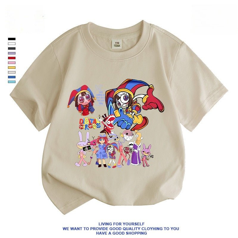 The Amazing Digital Circus Pomni Cartoon T-shirt | Exclusive Member Gift, Get It Free Only Pay Shipping Fee - Coscosmos